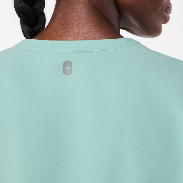 women's Seaglass Raleigh V-Neck - Scrub Top
