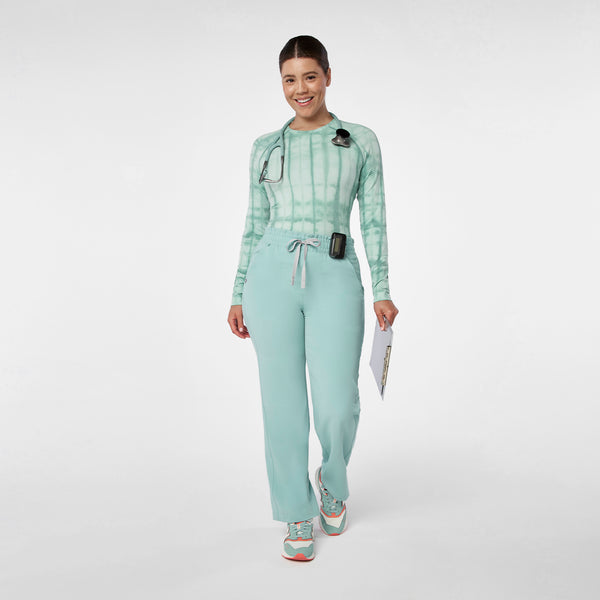 women's Seaglass Cloud Dye Salta Seamless - Longsleeve Underscrub