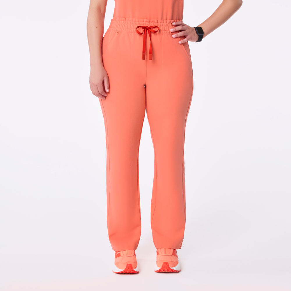 women's Sunset Drift Davia High Waisted Straight Leg - Scrub Pant