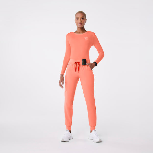 women's Sunset Drift Favorite Snack Supersoft - Longsleeve Underscrub