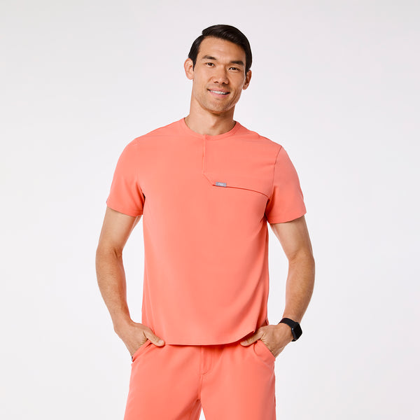 men's Sunset Drift Corfield - Henley Scrub Top
