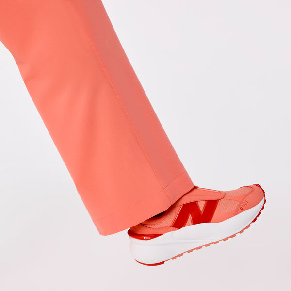 women's Sunset Drift High Waisted Isabel Wide Leg - Tall Scrub Pant