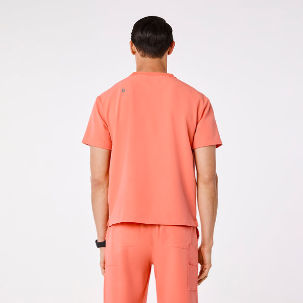 men's Sunset Drift Landen - Crewneck Scrub Top