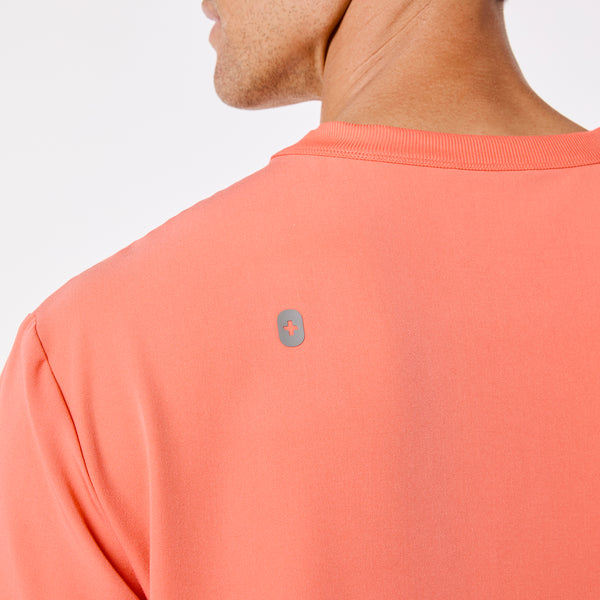 men's Sunset Drift Landen - Crewneck Scrub Top