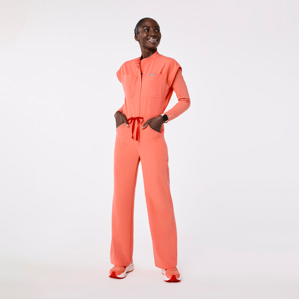 women's Sunset Drift Rafaela Wide Leg - ScrubJumpsuit™