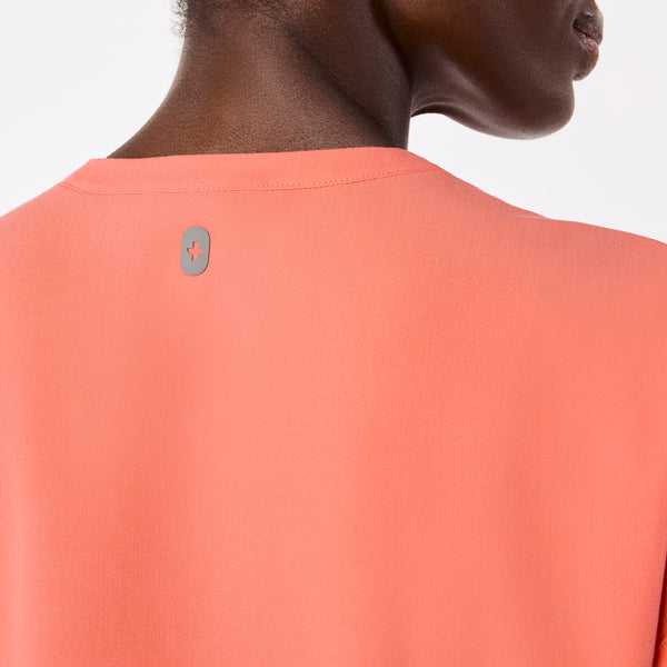 women's Sunset Drift Raleigh V-Neck - Scrub Top