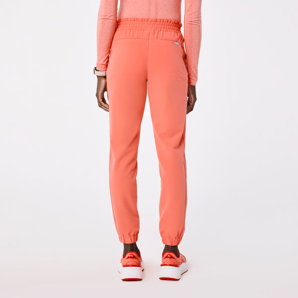 women's Sunset Drift Regina High Waisted Slim Jogger - Petite Scrub Pant