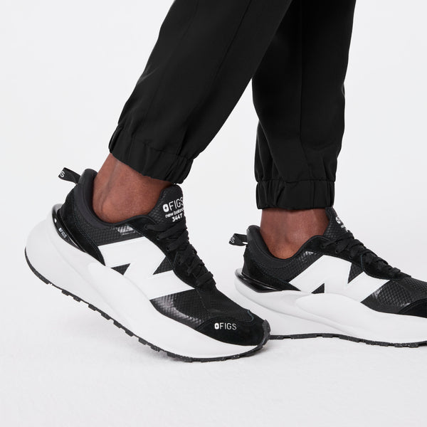 women's Black Regina High Waisted Slim Jogger - Scrub Pant