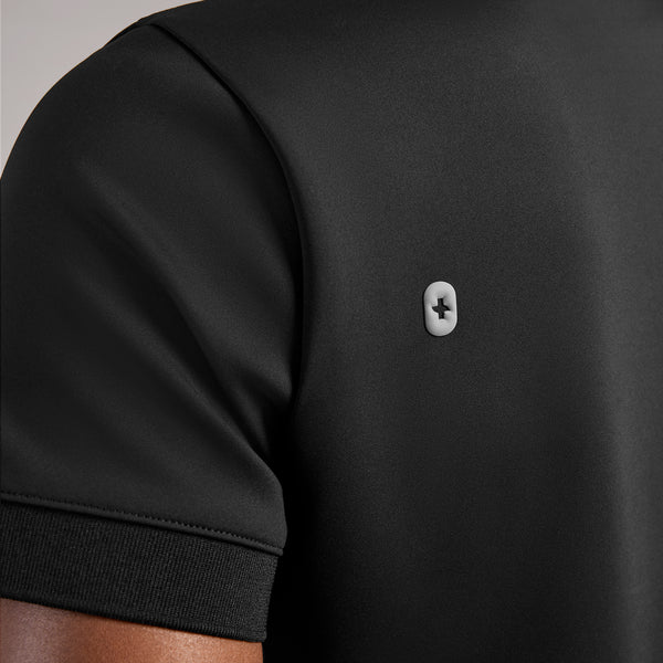 women's Black Chelsea FORMx™ Slim Polo - Scrub Top