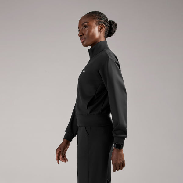 women's Black Labelle FORMx Bomber -  Scrub Jacket™