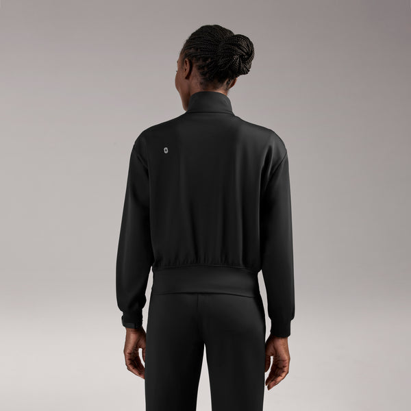 women's Black Labelle FORMx Bomber -  Scrub Jacket™