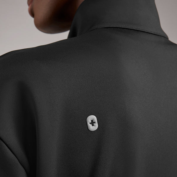 women's Black Labelle FORMx Bomber -  Scrub Jacket™