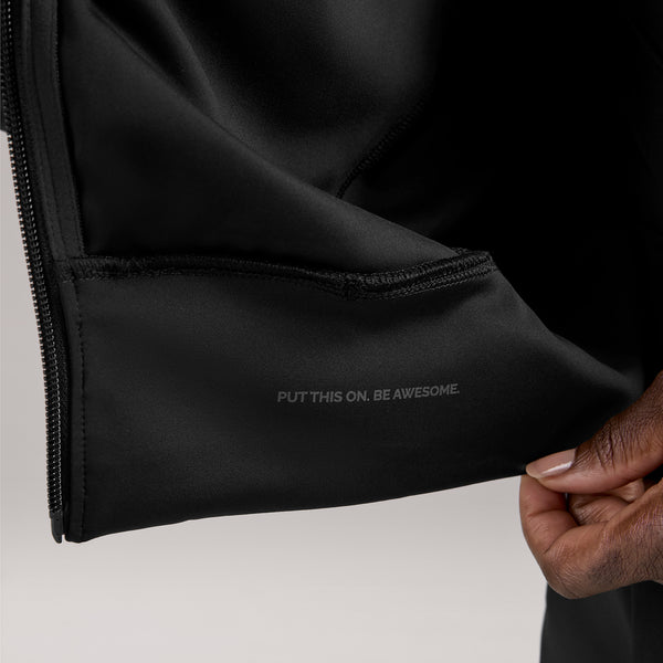 women's Black Labelle FORMx Bomber -  Scrub Jacket™