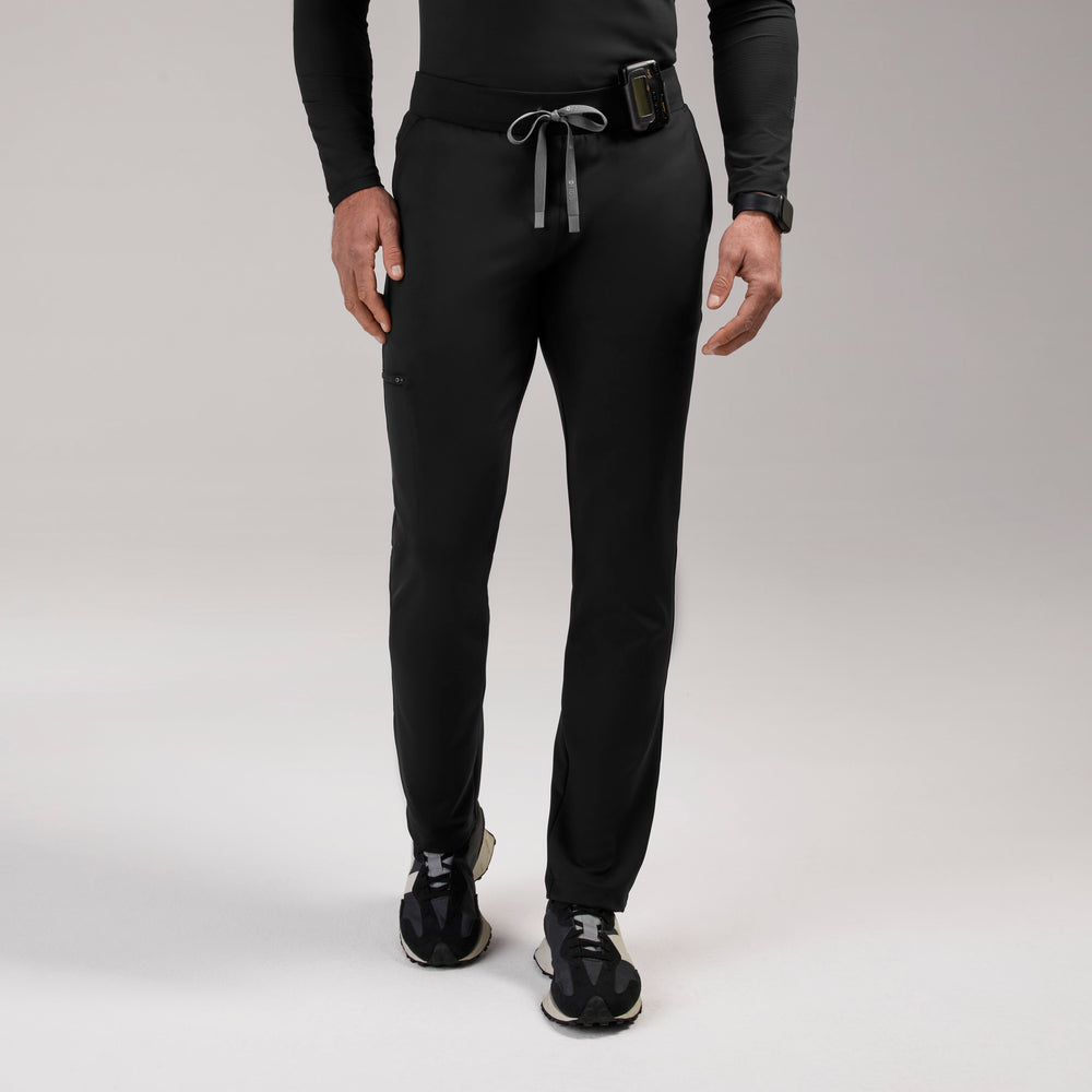 men's Black Pierre FORMx Slim Tapered - Scrub Pant™