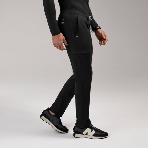 men's Black Pierre FORMx Slim Tapered - Scrub Pant™