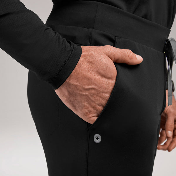 men's Black Pierre FORMx Slim Tapered - Scrub Pant™
