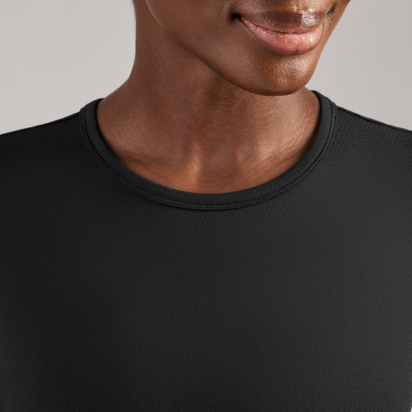 women's Black Technical - Longsleeve Underscrub