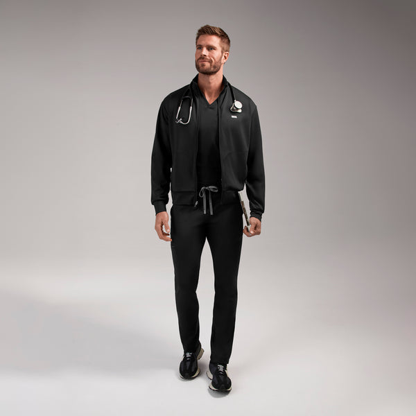 men's Black Varzo FORMx Relaxed -  Scrub Jacket™