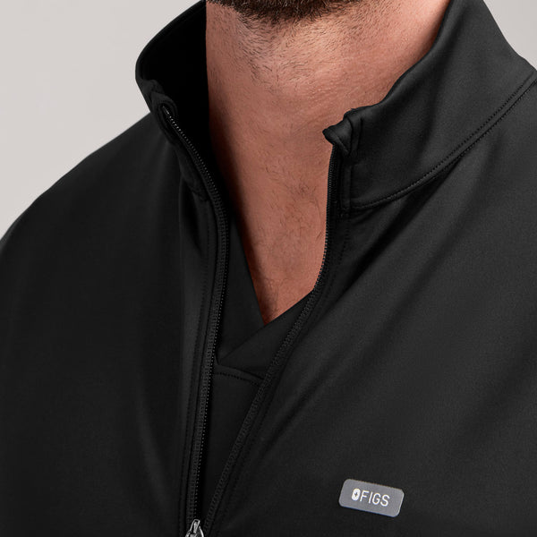 men's Black Varzo FORMx Relaxed -  Scrub Jacket™