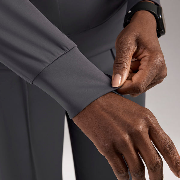 women's Charcoal Cornelia FORMx Crewneck - Scrub Top™