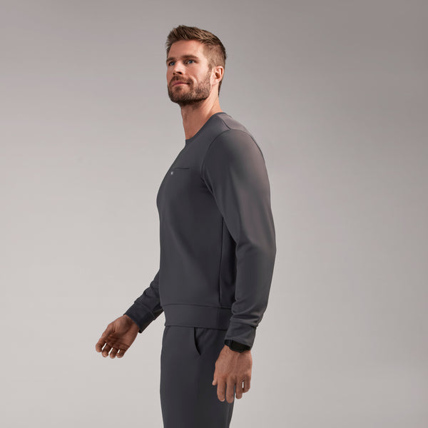 men's Charcoal Destin FORMx Crewneck - Scrub Top™