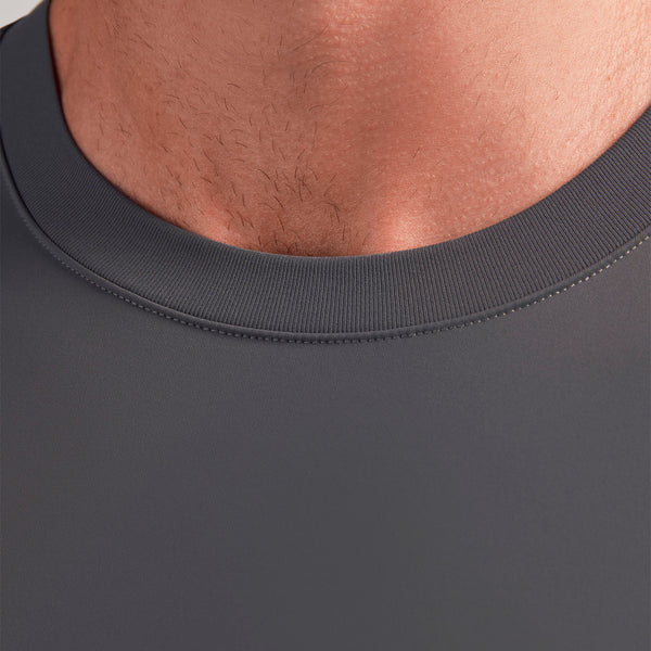men's Charcoal Destin FORMx Crewneck - Scrub Top™