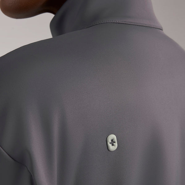 women's Charcoal Labelle FORMx Bomber -  Scrub Jacket™