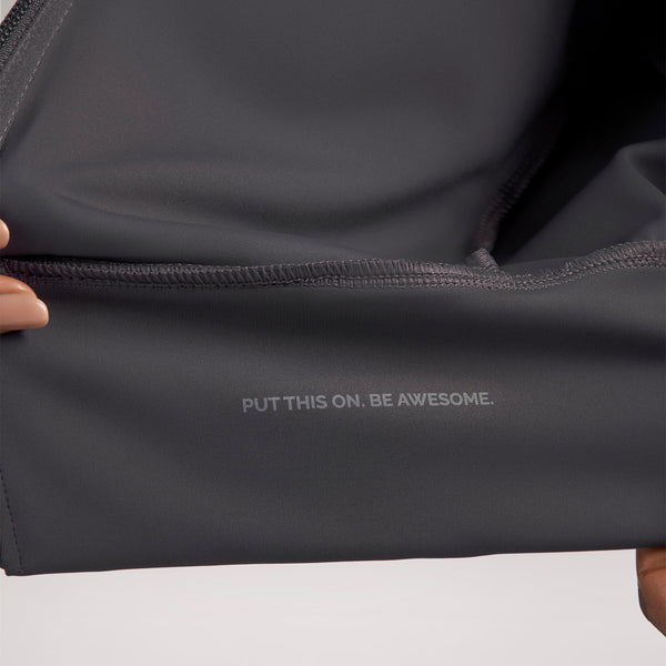 women's Charcoal Labelle FORMx Bomber -  Scrub Jacket™