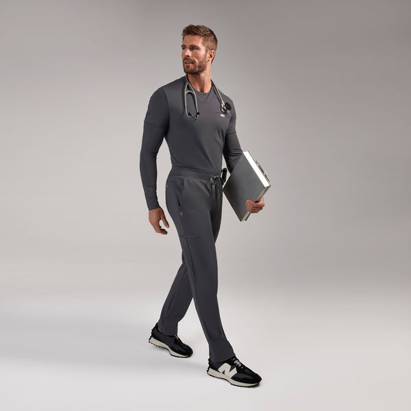 men's Charcoal Norris FORMx Straight Leg - Short Scrub Pant™