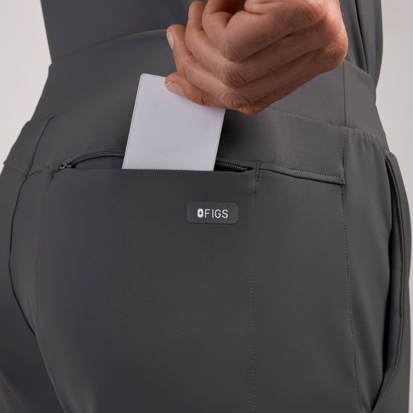 men's Charcoal Pierre FORMx Slim Tapered - Tall Scrub Pant™