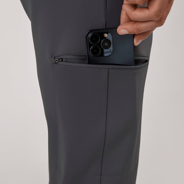 men's Charcoal Pierre FORMx Slim Tapered - Scrub Pant™