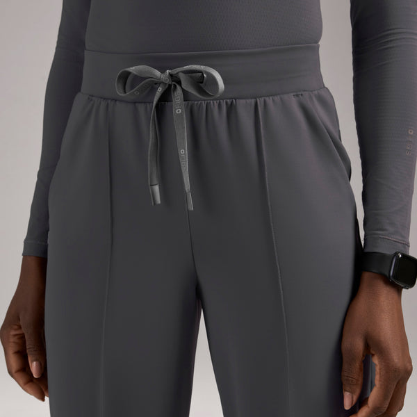 women's Charcoal High Waisted Salina FORMx Wide Leg - Tall Scrub Pant™