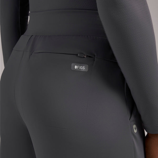 women's Charcoal High Waisted Salina FORMx Wide Leg - Scrub Pant™