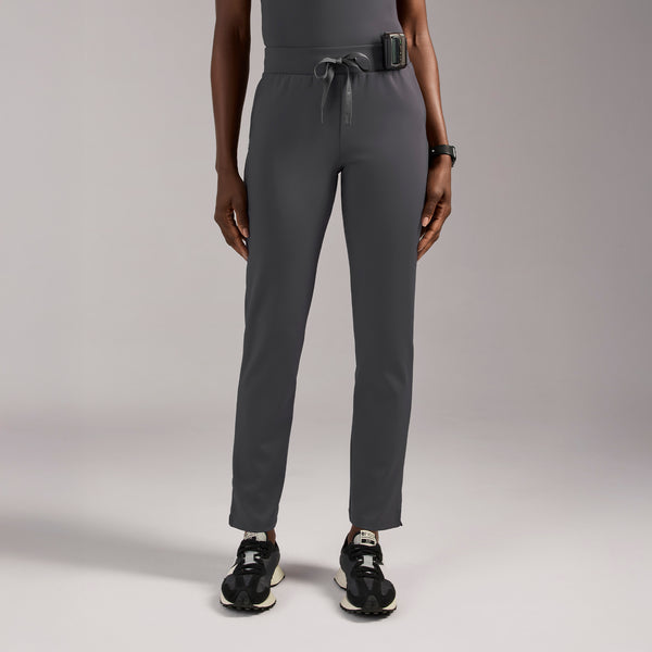 women's Charcoal Tena FORMx Slim Tapered - Petite Scrub Pant™