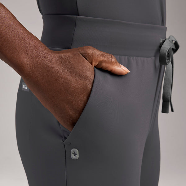 women's Charcoal Tena FORMx Slim Tapered - Petite Scrub Pant™