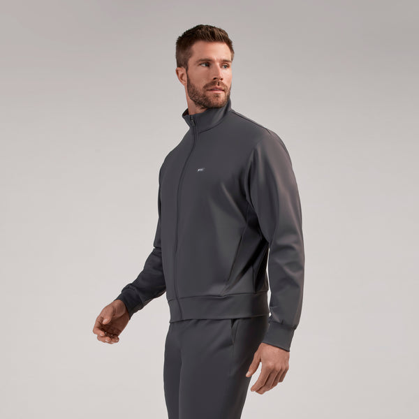 men's Charcoal Varzo FORMx Relaxed -  Scrub Jacket™