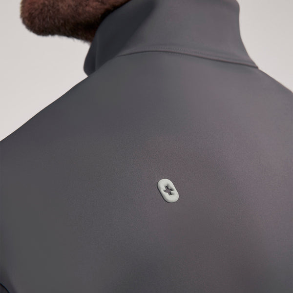 men's Charcoal Varzo FORMx Relaxed -  Scrub Jacket™