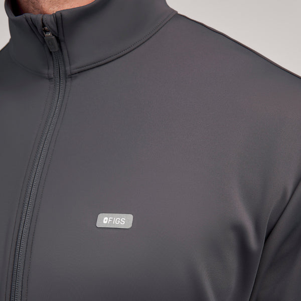 men's Charcoal Varzo FORMx Relaxed -  Scrub Jacket™