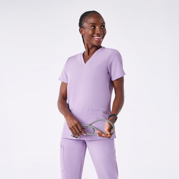 women's Lavender Dew Casma - Three-Pocket Scrub Top™