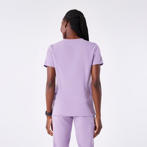 women's Lavender Dew Casma - Three-Pocket Scrub Top™
