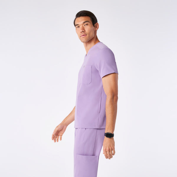 men's Lavender Dew Chisec - Three-Pocket Scrub Top™