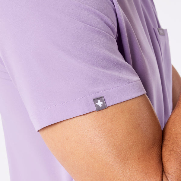 men's Lavender Dew Chisec - Three-Pocket Scrub Top™