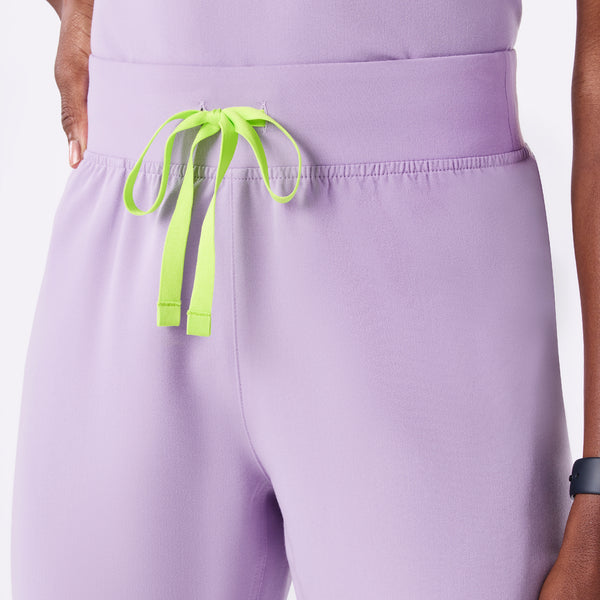 women's Lavender Dew High Waisted Livingston - Tall Basic Scrub Pant™