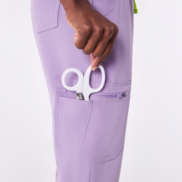 women's Lavender Dew High Waisted Uman Relaxed - Tall Jogger Scrub Pant
