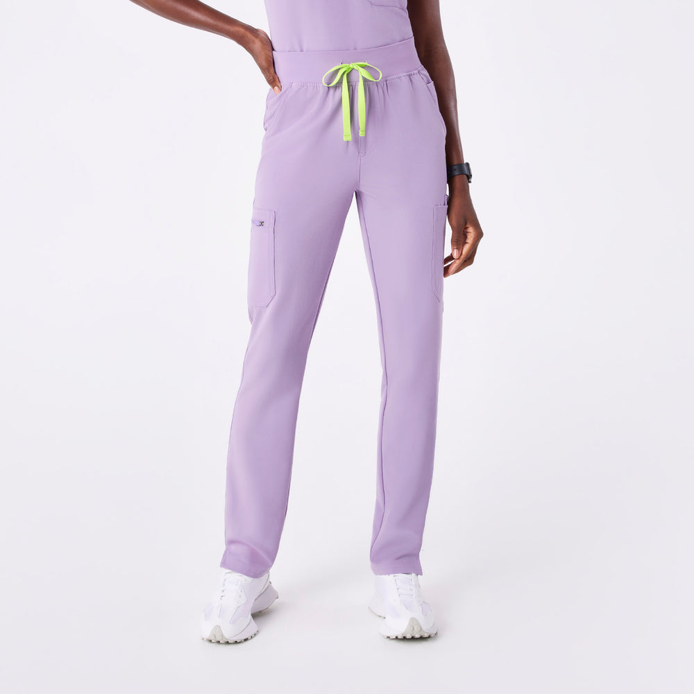 women's Lavender Dew High Waisted Yola - Tall Skinny Scrub Pant™