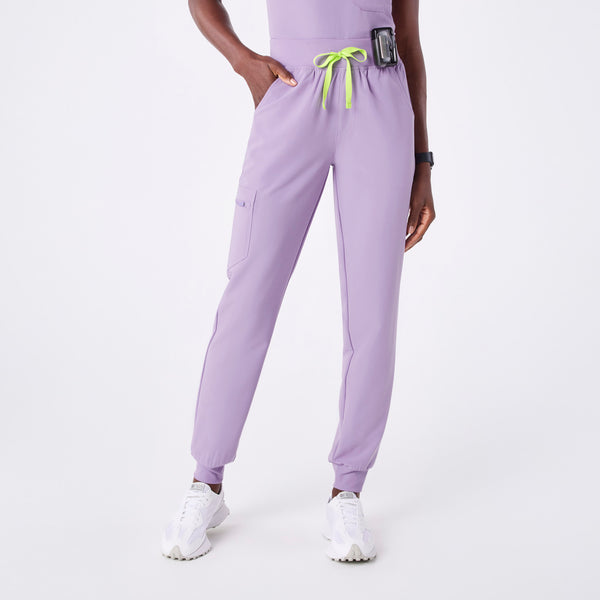 women's Lavender Dew High Waisted Zamora - Tall Jogger Scrub Pant™