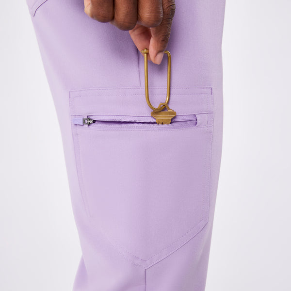 women's Lavender Dew High Waisted Zamora - Jogger Scrub Pant™
