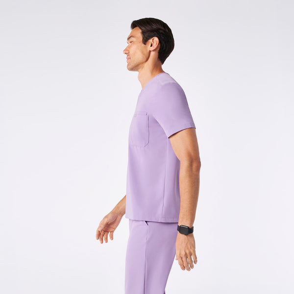 men's Lavender Dew Leon - Three-Pocket Scrub Top™