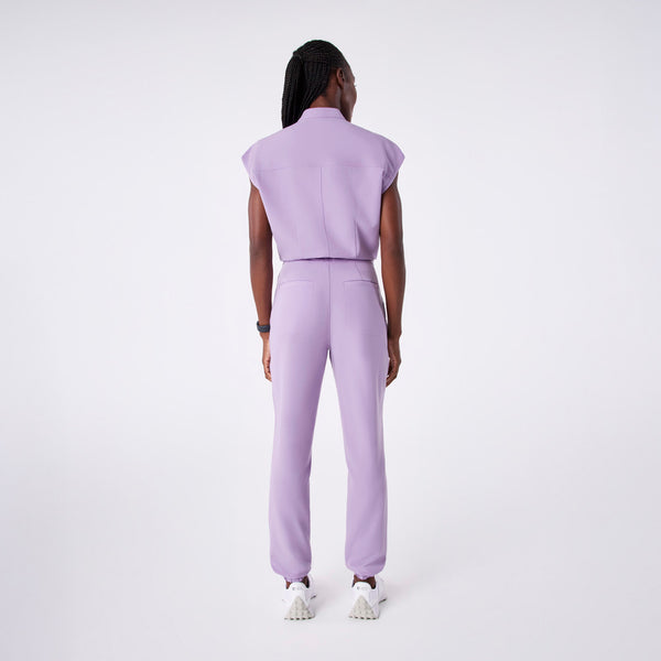 women's Lavender Dew Rafaela Cargo Jogger -  Tall ScrubJumpsuit™