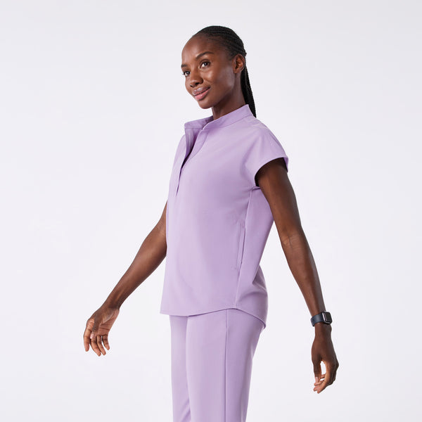 women's Lavender Dew Rafaela - Oversized Scrub Top™